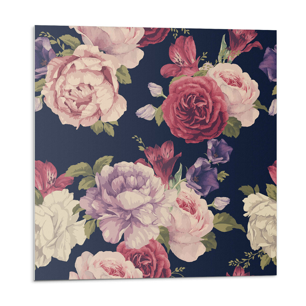 Nástenný panel pvc Kvetinový motív