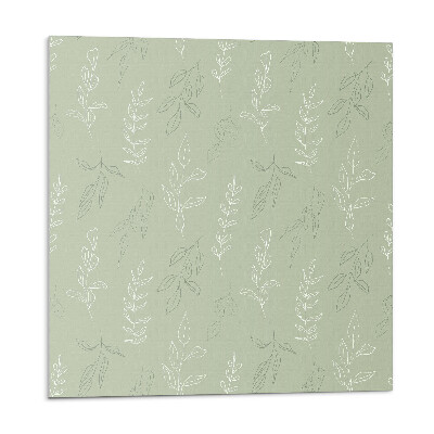 Dekoratívny nástenný panel Prírodný motív listov v rastlinných tvaroch