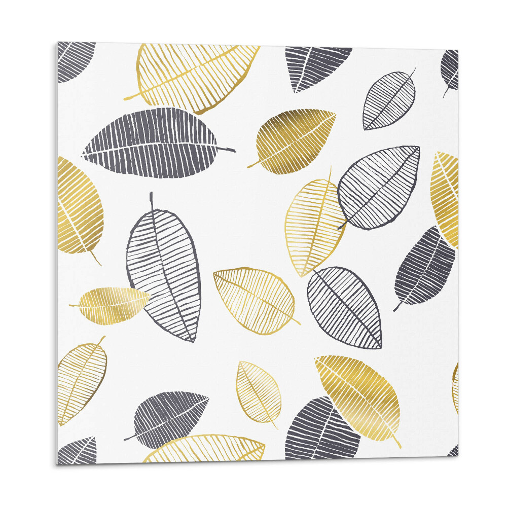 Dekoratívny nástenný panel Listy na prirodzenom pozadí