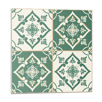 Stenový panel Kvetinové motívy na keramike