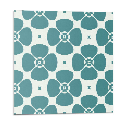 Stenový panel Kvetinový vzor v rytmickej kompozícii