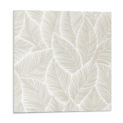 Stenový panel Listové grafické rozloženie