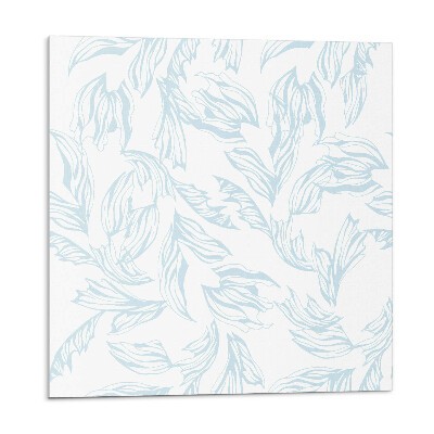 Dekoratívny nástenný panel Jemný listový motív