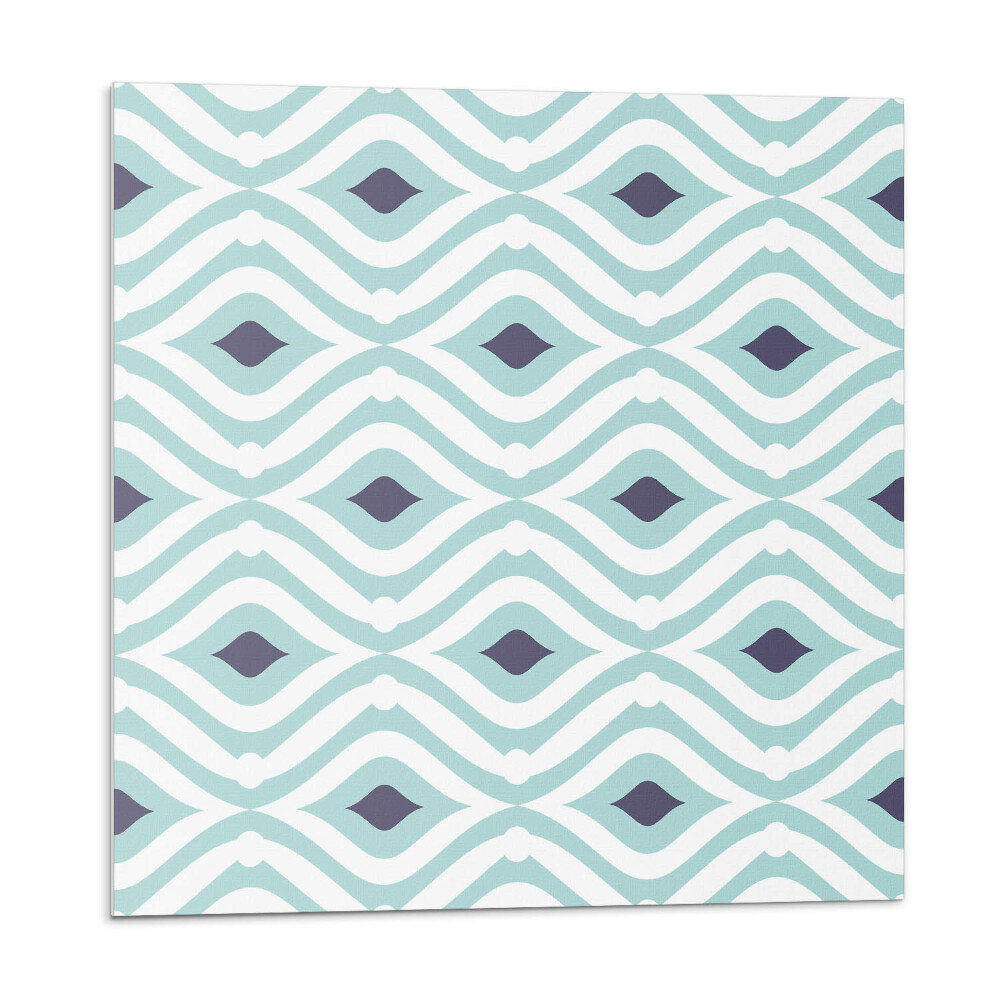 Stenový panel Rytmické vlny a kosoštvorce