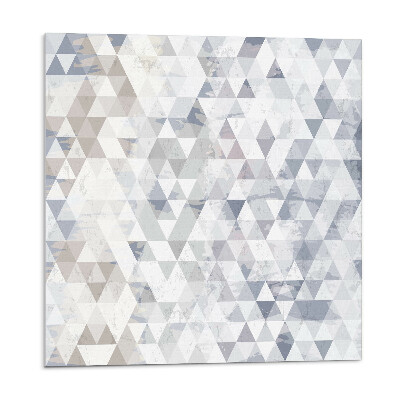 Dekoratívny nástenný panel Hra trojuholníkového vzoru
