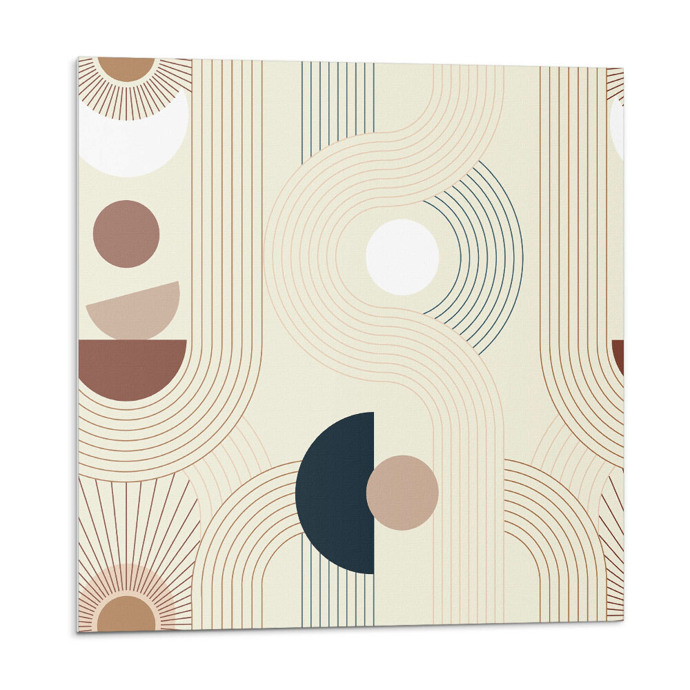 Nástenný panel pvc Abstraktné vzory línií a foriem