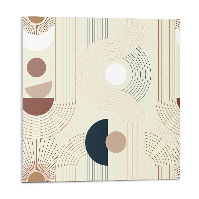 Nástenný panel pvc Abstraktné vzory línií a foriem