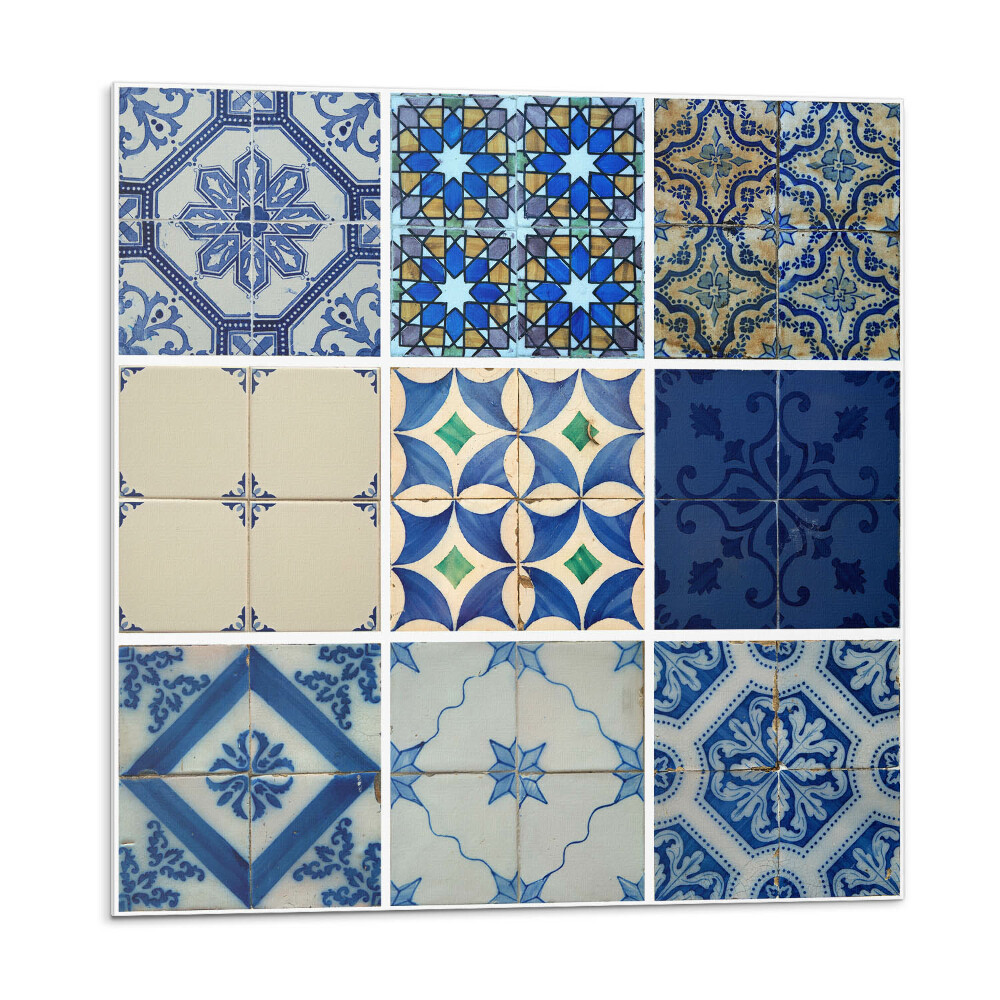 Nástenný panel pvc Vzory keramických dlaždíc