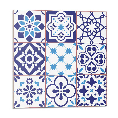 Stenový panel Kachľové geometrické motívy