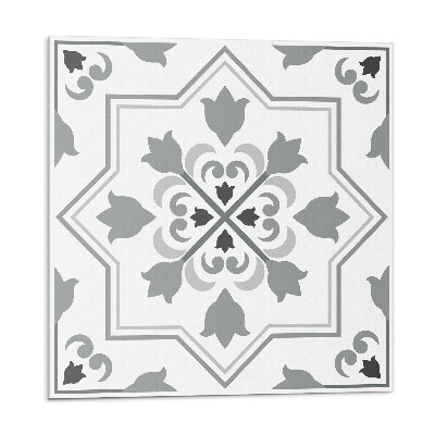 Stenový panel Kvetinový dizajn v harmonických odtieňoch