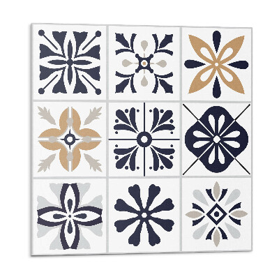 Dekoratívny nástenný panel Dekoratívne motívy dlaždíc