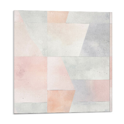 Nástenný panel pvc Pastelová geometria