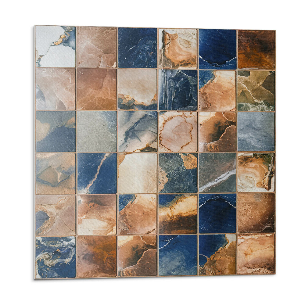 Stenový panel Kamenné vzory v mozaikovej kompozícii