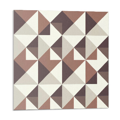 Nástenný panel pvc Abstraktné trojuholníky v geometrickom štýle