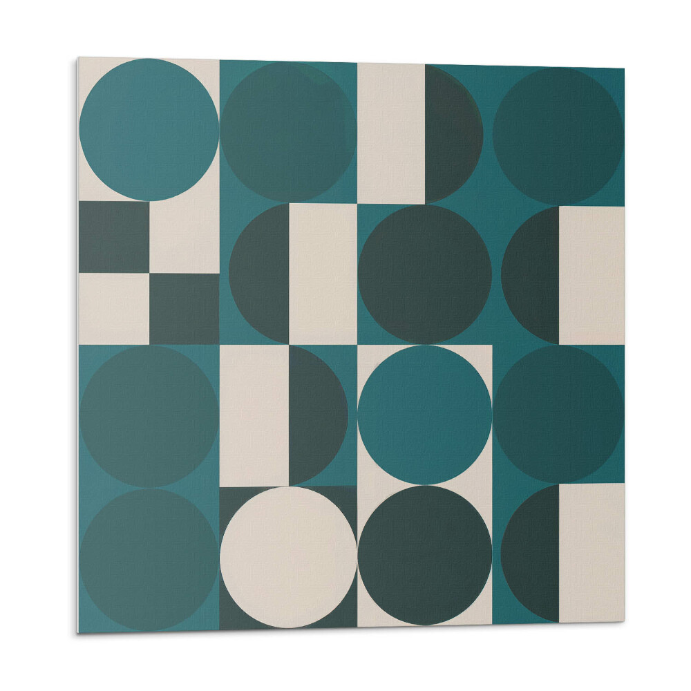 Dekoratívny nástenný panel Tvary a formy v geometrickom štýle