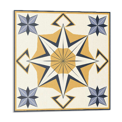 Nástenný panel pvc Vzor kompasu s hviezdami