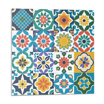 Nástenný panel pvc Kvetinové a geometrické kompozície