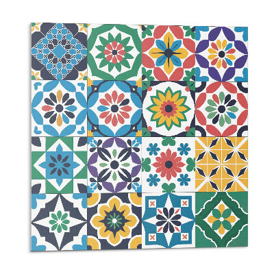 Dekoratívny nástenný panel Mozaikové mriežky v grafickom štýle