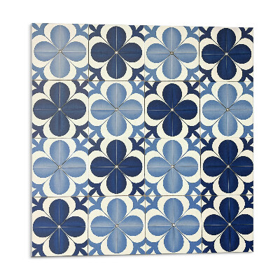 Nástenný panel pvc Kvetinové tvary v geometrii