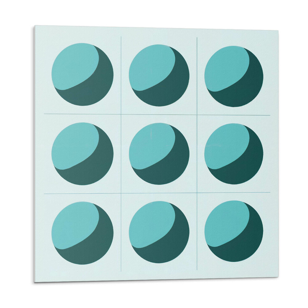 Dekoratívny nástenný panel Gule v geometrickej sieti