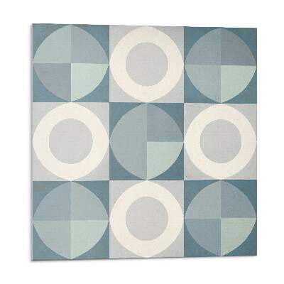 Nástenný panel pvc Tvary a kruhy v harmónii