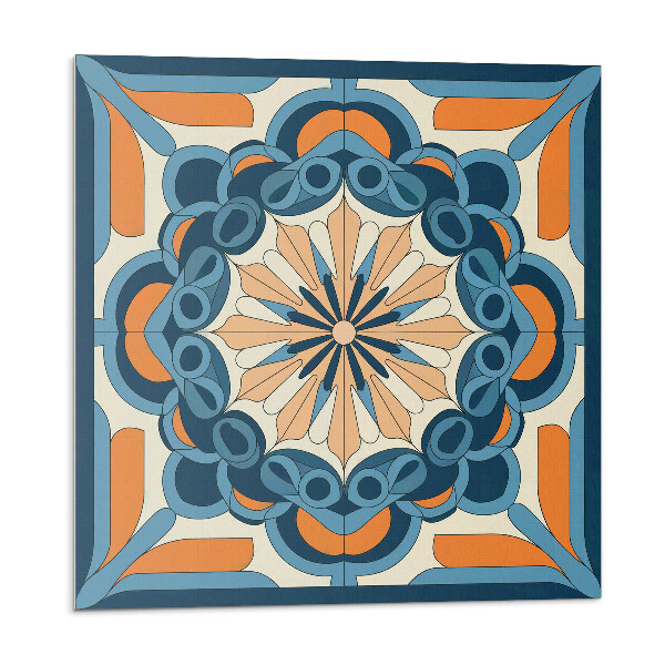 Nástenný panel pvc Kvetinová mandala v harmonických kruhoch
