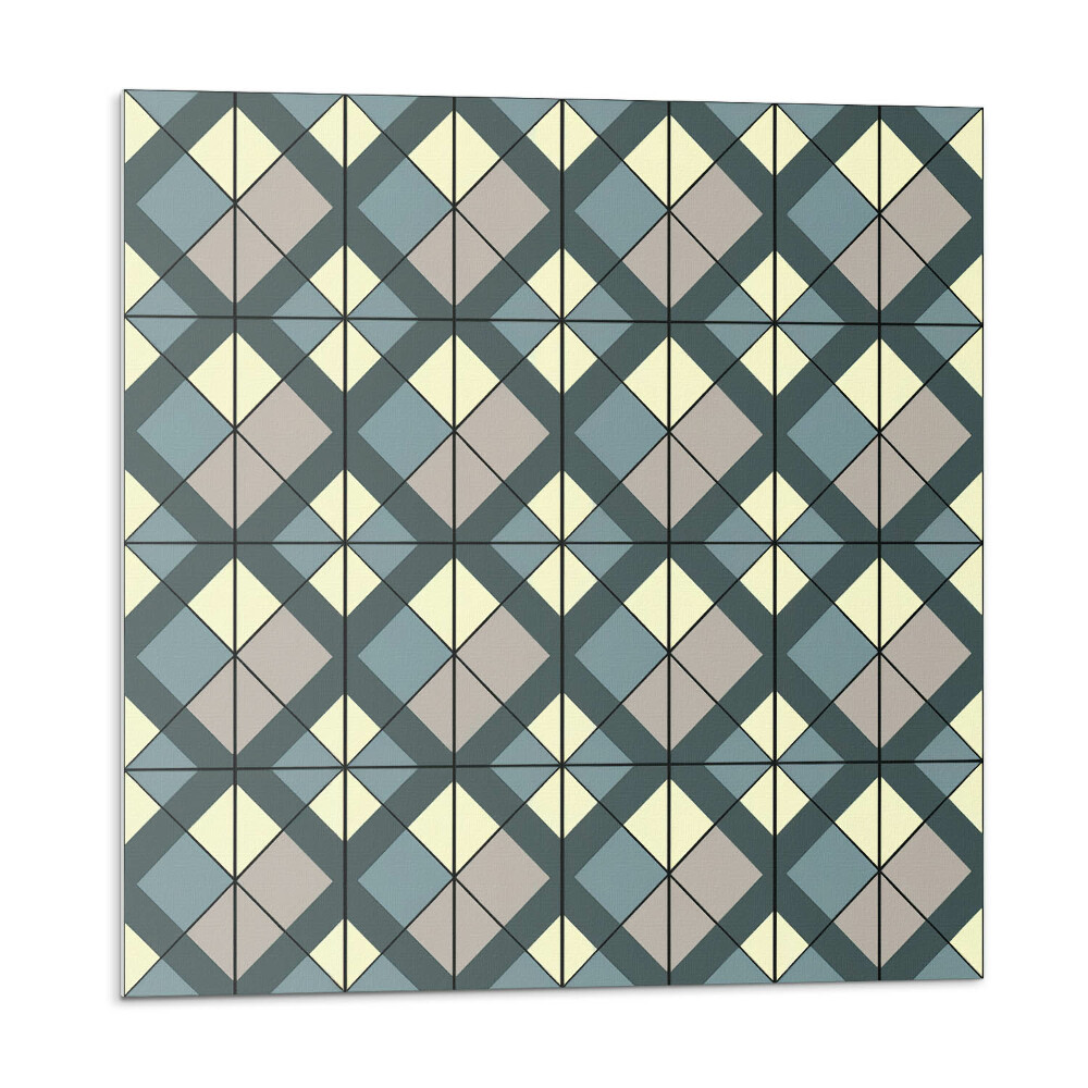 Stenový panel Geometrický kontrolný vzor