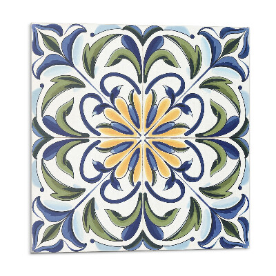 Dekoratívny nástenný panel Rastlinný motív s kvetinovými akcentmi