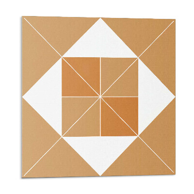 Stenový panel Abstraktná geometria vo farbách