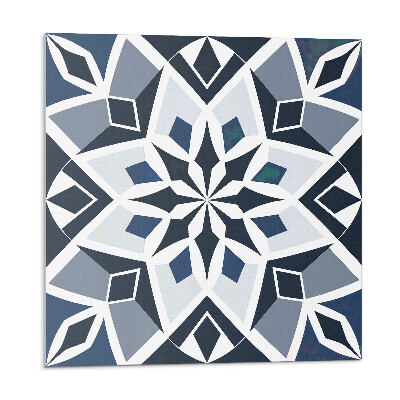 Nástenný panel pvc Kvetinová geometria v modernom štýle