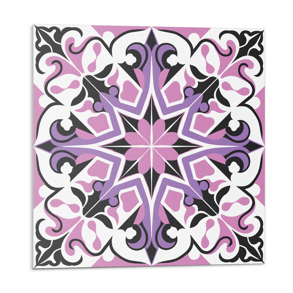 Nástenný panel pvc Kvetinové motívy v podobe hviezd