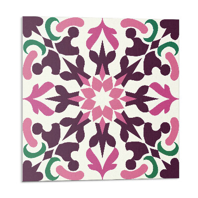 Stenový panel Rastlinný vzor v symetrii