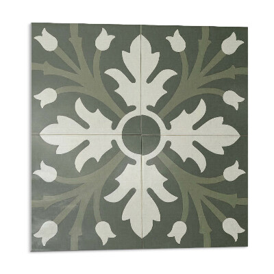 Nástenný panel pvc Rastlinný motív na dlaždiciach