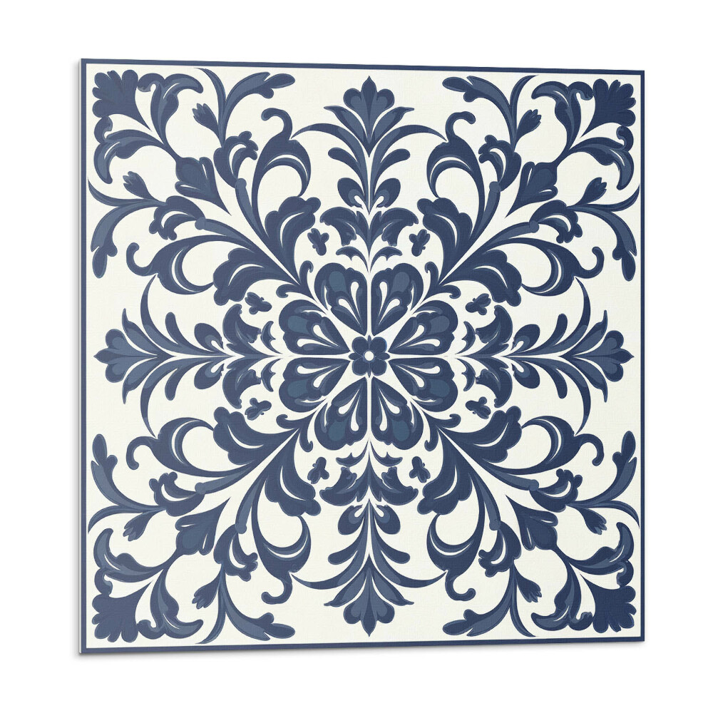 Dekoratívny nástenný panel Kvetinový motív so zelenými listami