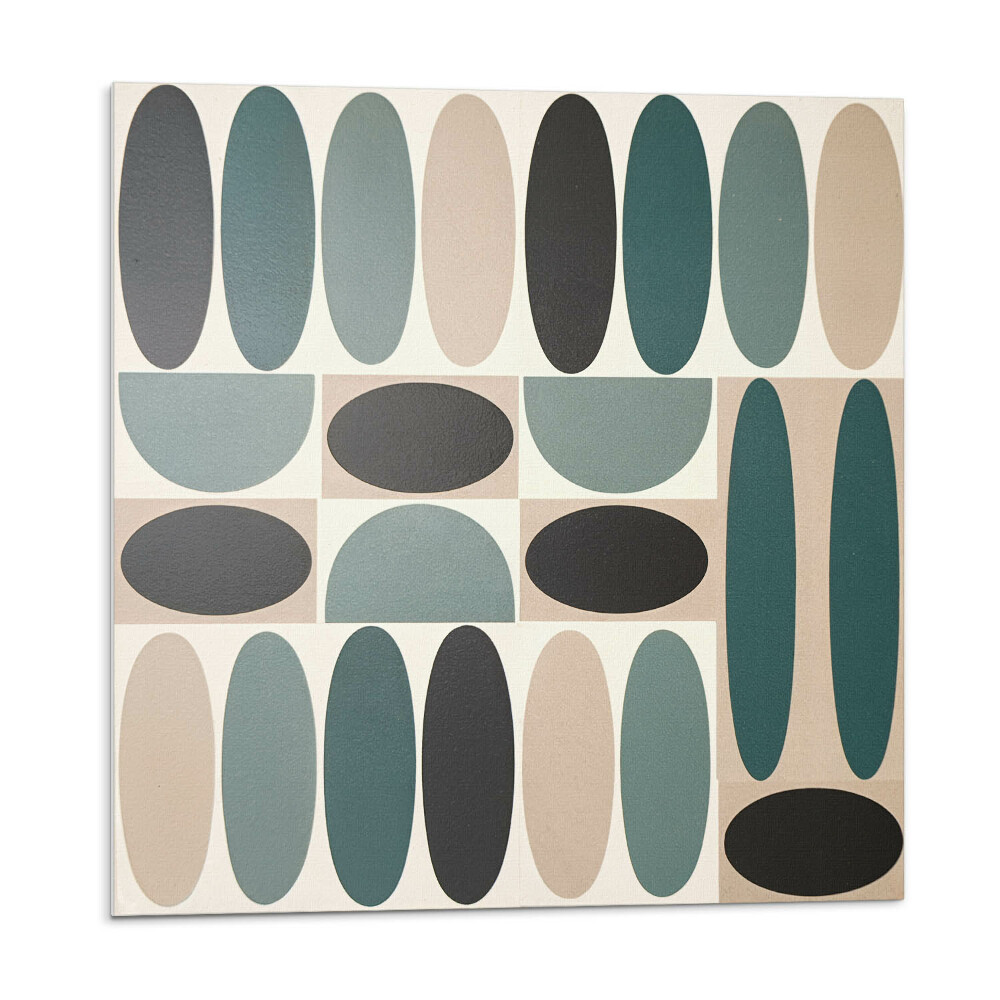 Nástenný panel pvc Oválne tvary v atraktívnej forme