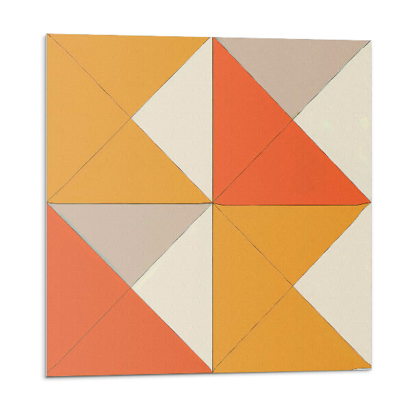 Nástenný panel pvc Trojuholníkové vzory v harmonickom usporiadaní