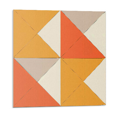 Nástenný panel pvc Trojuholníkové vzory v harmonickom usporiadaní