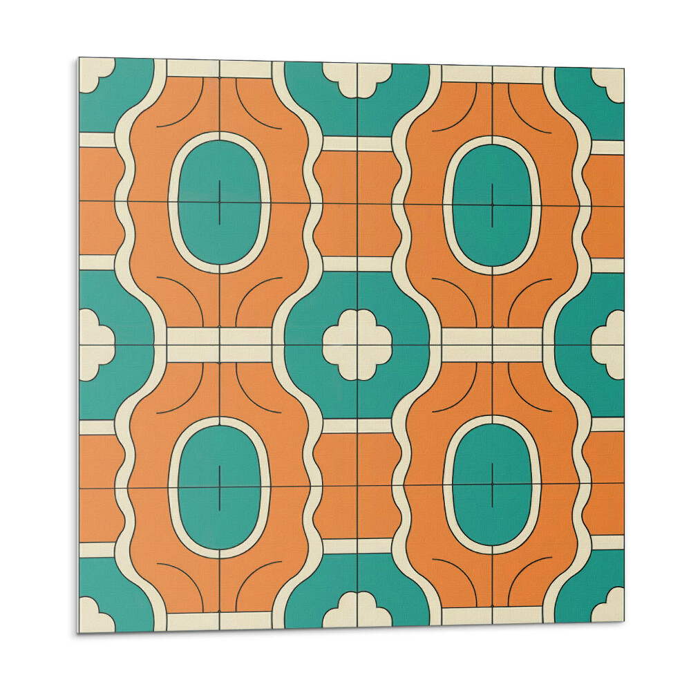 Nástenný panel pvc Kockovaný vzor v geometrickom štýle