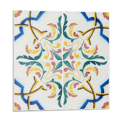 Stenový panel Rastlinné ozdoby v elegantnom štýle