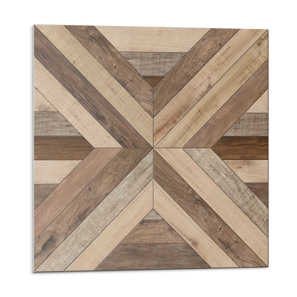 Dekoratívny nástenný panel Drevené panely v abstraktnom štýle