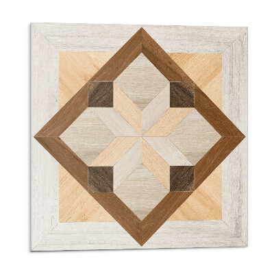 Nástenný panel pvc Tvary v geometrickom štvorci