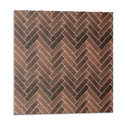 Nástenný panel pvc Vzor rybej kosti s drevenými doplnkami