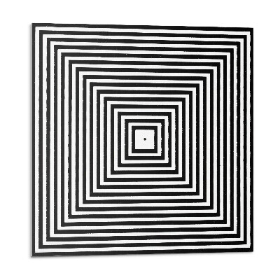 Dekoratívny nástenný panel Vzor sústredných čiar v štvorcoch
