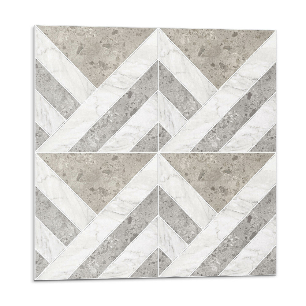Dekoratívny nástenný panel Geometrický vzor v dlaždiciach