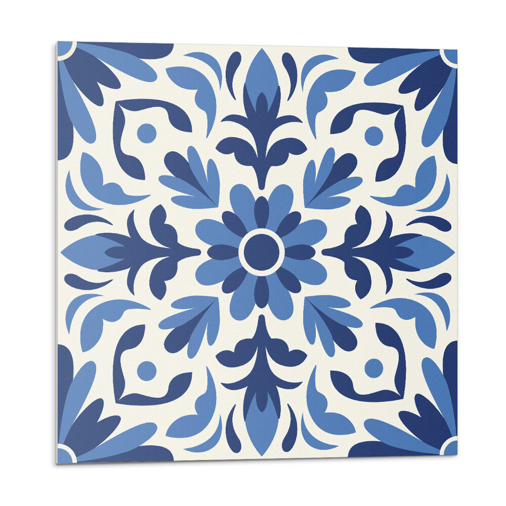 Dekoratívny nástenný panel Kvetinový motív so zelenými listami