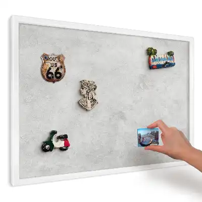 Magnetická tabuľa na stenu s potlačou Moderný ľahký betón