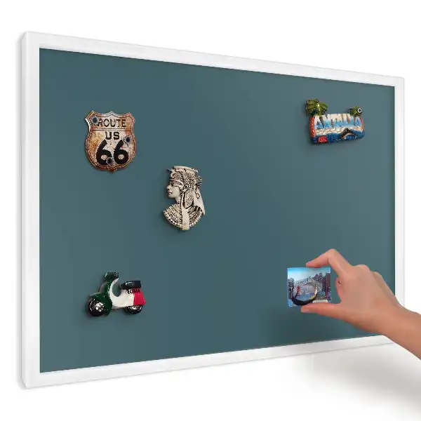 Magnetická tabuľa Modernistická elegantná tyrkysová