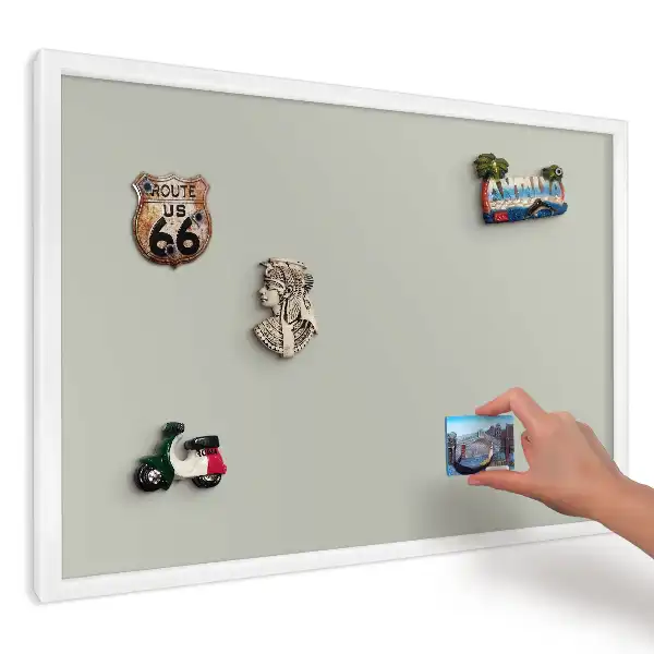 Magnetická nástenná tabuľa s potlačou svetlokrémový minimalizmus