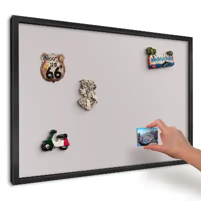 Magnetická nástenka na stenu s ružovým a sivým abstraktným motívom