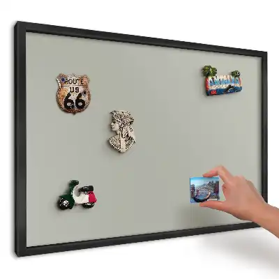 Magnetická dekoračná tabuľa na stenu Svetlozelená jemnosť pokoja